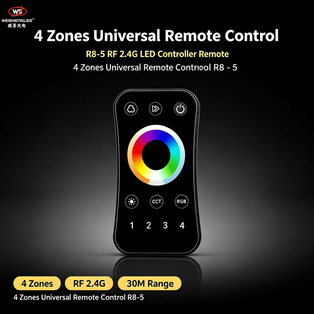 4 Zones Universal Remote Control R8-5