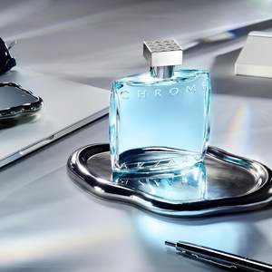 Eau de Toilette Masculina Chrome, 100 ml, Aroma Floral, Éxito de Ventas, Elemento Cromado Legendario - Product Image 6