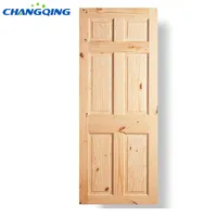 Solid Pine Wooden Interior Doors, 6 Panel