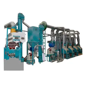 fully automatic small maize flour mill plant maize milling machine for sale in china