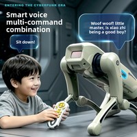 Nuevo Producto Transfronterizo: Perro Robótico de Gran Tamaño con IA, Modelo Biónico, Control por Voz con IA, Juguete Eléctrico para Mayores de 14 Años, de Plástico