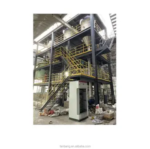 laboratory equipment vacuum distillation system Forced circulation evaporator for Magnesium sulfate hydrate crystallizer