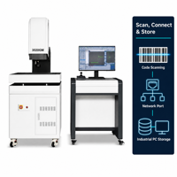 Machine de mesure vidéo CNC multisensorielle 2D 3D sans contact de haute précision pour l'inspection des dimensions des connecteurs PCB FPC