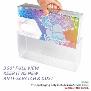 Estuche de exhibición acrílico SPC Prismatic Evolutions con cierre, acrílico de 5 mm de grosor con 6 imanes, fácil carga superior para cajas de colección - Product Image 5