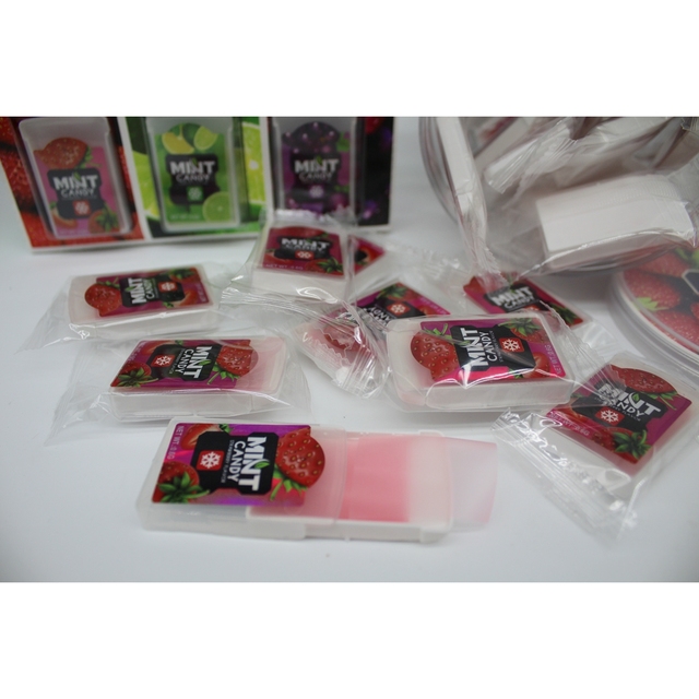 Wholesale Custom Private Label Strong Cool Mints Fresh Breath Paper Mint Strips Candy