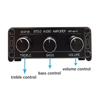Ev ses TPA3116 Amp tiz bas ile 50W * 2 5.0 TPA3116D2 HiFi güç amplifikatörü bitmiş kurulu durumda