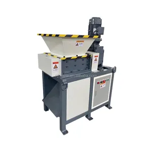 Buqinte đa ứng dụng xe giá nhỏ đôi trục thực phẩm Shredder chất thải y tế Shredder Mini Shredder