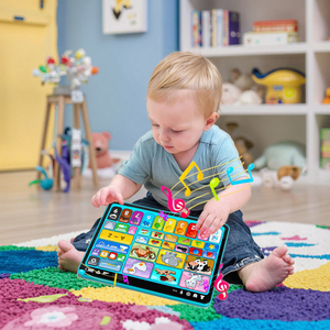 Tablet per bambini 6-<span class=keywords><strong>in</strong></span>-1 con ABC/parole/numeri/colore/giochi/musica giocattoli elettronici educativi interattivi - Product Image 1