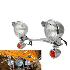 Faro <span class=keywords><strong>de</strong></span> alto brillo Universal para motocicleta <span class=keywords><strong>de</strong></span> 12V, lámpara <span class=keywords><strong>de</strong></span> luz antiniebla, soporte <span class=keywords><strong>de</strong></span> montaje delantero para Harley Davidson Cruise Prince - Product Image 1