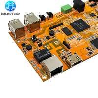 Fabrication de circuits imprimés électroniques automobiles multicouches personnalisés Mu Star, Gerber et BOM personnalisés requis, usine d'assemblage de circuits imprimés SMT