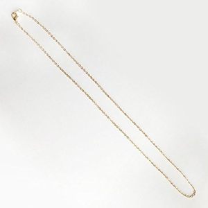 Cadena de cable chapada en oro de 18 quilates por pulgada, collar de cadena, joyería al por mayor con descuento, cadena a granel, joyería al por mayor - Product Image 5