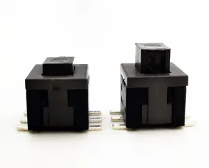 HCNHK brand High quality SMD 5.8mm DPDT lock & non lock pushbutton switch SMT 5.8x5.8mm Mini Push Switch