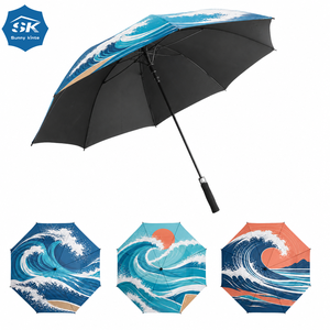 Parapluie de golf 54, 60, 68 pouces, logo personnalisé, vente en gros, parapluie anti-UV pour la pluie et les voyages, promotionnel personnalisé - Product Image 1