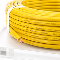 Câble électrique flexible en cuivre Huaqi BVR 1x2,5 mm² isolé en PVC 450/750V pour bâtiment