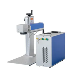 20W 30W 50W Fiber Laser Marking Engraving Machine For Metal