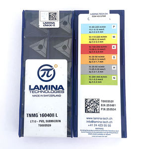 Herramienta de torneado de insertos de carburo originales, 100%, - Product Image 1