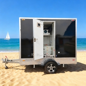 2 Cabines Sanitaires Mobiles de Luxe à Louer, WC Publics Portables pour Camping, Extérieur et Voyage - Product Image 6