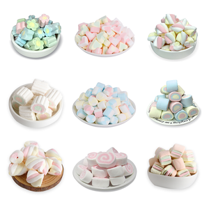 Candy Factory Wholesale Colorful <strong>Sweets</strong> <strong>Flower</strong> Shaped Mini Marshmallow Fruit Flavoured Soft Marshmallow Candy - Product Image 5