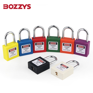 बोज्जी की औद्योगिक सुरक्षा छोटे पैडलॉक आइसोलेशन-टैगआउट मास्टर कुंजी कॉपर लॉक सिलेंडर स्टील नायलॉन सामग्री दरवाजे का उपयोग - Product Image 6