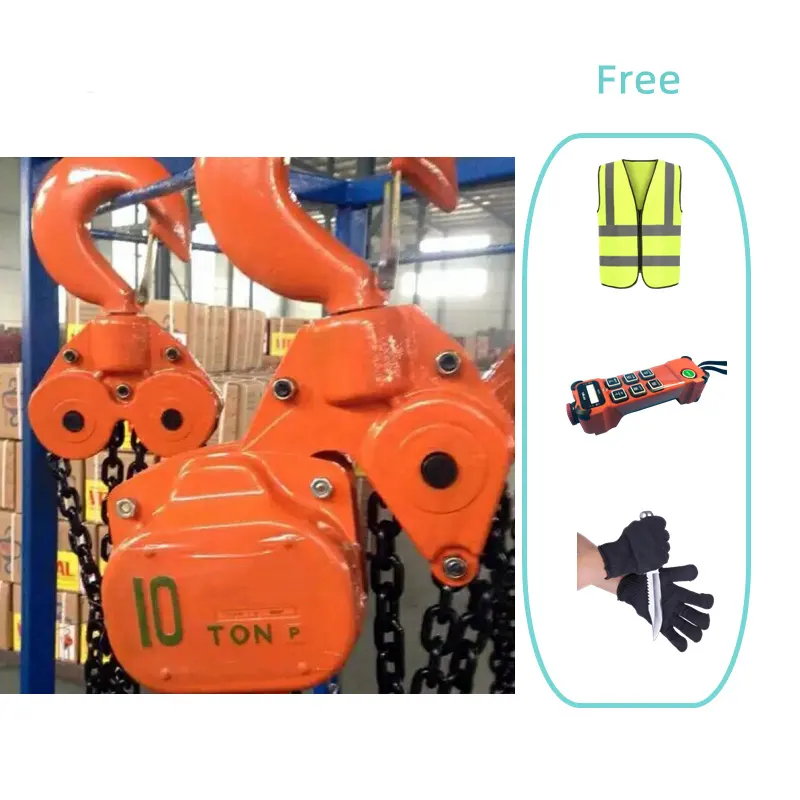 Low Noise High Speed Electric Chain Hoist With Remote Control For Portal Gantry Crane