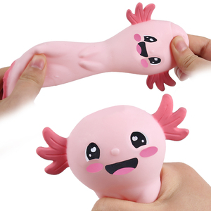 Vente en gros d'usine OEM, jouets en peluche mignons en forme de <span class=keywords><strong>salamandre</strong></span>, jouets anti-stress en pâte PVA colorée pour enfants - Product Image 5