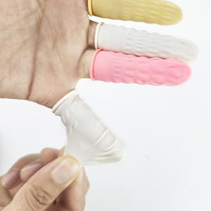 Doigts de laboratoire jetables gants de protection antidérapants en nitrile housse de lit antistatique ESD Latex protège-doigts - Product Image 4