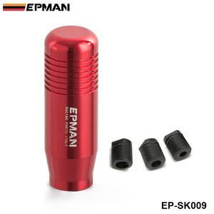 EPMAN Racing <span class=keywords><strong>Pommeau</strong></span> <span class=keywords><strong>de</strong></span> Levier <span class=keywords><strong>de</strong></span> Vitesses Manuel en Alliage d'Aluminium CNC Universel pour Voiture avec Plusieurs Couleurs et Logo Personnalisable - Product Image 2