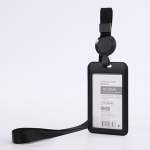 Porta Tarjetas de Identificación Retráctil con Cordón, Logotipo Personalizado, Cierre Deslizante, Impresión Serigráfica, Plástico ABS, 5x3cm, Porta Tarjetas de Visita, OEM - Product Image 6