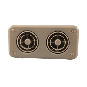 <span class=keywords><strong>Sortie</strong></span> double beige - Grille <span class=keywords><strong>d</strong></span>'aération - Compatible avec : machines de chantier et véhicules de rénovation 190 x 92 mm Climatisation Grille <span class=keywords><strong>d</strong></span>'aération - Product Image 1