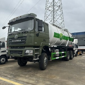 Shacman Sewage & Fecal <b>Suction</b> Truck 6X4 20000L Vacuum Sewage <b>Suction</b> Truck High-Pressure Pipeline Cleaning Truck for Sale - Product Image 1