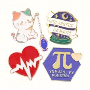 Badges en métal personnalisés, épingles en émail dur, épingles de revers personnalisées, épingles en émail en gros - Product Image 4