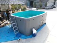 Piscine Gonflable Grande et Profonde à Prix de Gros, Piscine Pliable et Portable pour Enfants et Adultes