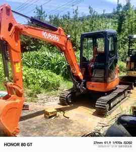LIVRAISON GRATUITE!! Mini-excavatrice de 3,5 tonnes, 1,8 tonne, 2 tonnes, moteur Kubota, mini-pelle, excavatrice pour usage agricole, petite machine d'excavation - Product Image 4