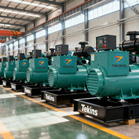 Groupe électrogène diesel de type ouvert 120kW-1000kW, direct usine, avec moteur intégré et alternateur sans balais 100% cuivre