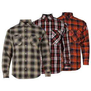 workwear shirts workwear shirts Flame retardant protection can be customized logo conjoined