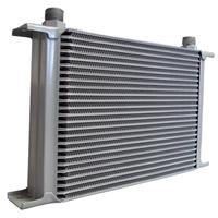 Radiateur de refroidissement à huile par évaporation, pièces de compresseur d'air par vis, ventilateur de refroidissement, changeur de chaleur, en aluminium