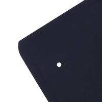 Sachets d'emballage auto-scellants en aluminium noir, sachets pour chaussettes