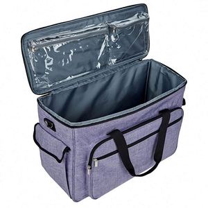 Free Sample Sewing Machine Case with Removable <b>Padding</b> Large <b>Tote</b> Sewing Machine Carrying Case <b>Bag</b> - Product Image 3