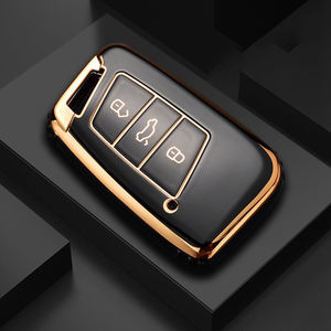 Convient à Volkswagen housse de clé de voiture Magotan Sagitar Passat Tiguan Bora CC polo Tayron Lavida Lamando Tharu <span class=keywords><strong>T</strong></span>-<span class=keywords><strong>Roc</strong></span> Golf - Product Image 4