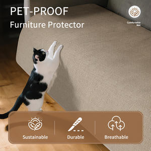 Alfombra Redonda para Mascotas con Diseño de Perro de Dibujos Animados, Resistente a las Manchas, Azul, para Perros - Product Image 5