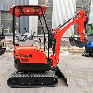 حفارة صغيرة عالية الأداء بمعيار يورو 5 مع شهادة CE وEPA، محرك ديزل، حفارة صغيرة 1.5 طن للأعمال الهندسية البلدية وأعمال الحفر - Product Image 5