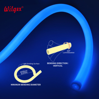 Nouveau Néon Flexible LED 30mm 360° à Courant Constant IC IP68 en Silicone Basse Tension, Contrôle DMX512, pour Éclairage Architectural – Vente Directe Usine