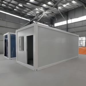 Contenedor de acero modular portátil de 40 pies y 20 pies, casa de cocina, cabina prefabricada de montaje rápido para terrenos sin usar para uso en centros comerciales de oficina - Product Image 4
