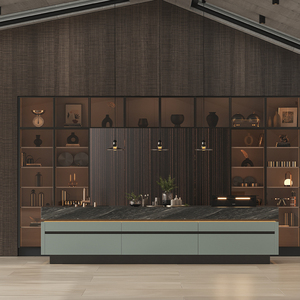 Buffet moderne pour la maison : rangement et organisation quotidiennes des besoins de la famille et de l'aménagement intérieur - Product Image 6