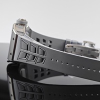 Montre en céramique de qualité supérieure, série 055, avec cadran à miroir saphir, mouvement à remontage manuel, montre de bureau pour homme