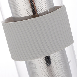 Carafe à café en verre borosilicate, faite à la main, transparente, pour café froid, avec filtre en acier inoxydable - Product Image 3