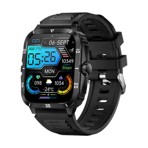 2024 Trending Rugged Smart Watch Kt71 3atm Waterproof Grade Da Fit Men Smartwatch For Android Ios