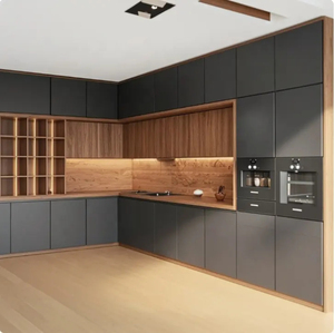 Armadi da <span class=keywords><strong>cucina</strong></span> con finitura laccata su misura design moderno gratuito moderno Set completo di mobili da <span class=keywords><strong>cucina</strong></span> - Product Image 1