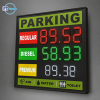 Auvent de station-service personnalisé avec éclairage LED, toit en alliage d'aluminium certifié IP65, télécommande, conception modulaire, garantie de 2 ans