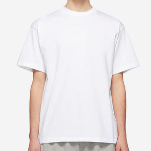 T-shirt unisexe en coton épais, coupe oversize à épaules tombantes, personnalisable, de haute qualité, coupe carrée, uni, vierge, pour la fabrication - Product Image 2